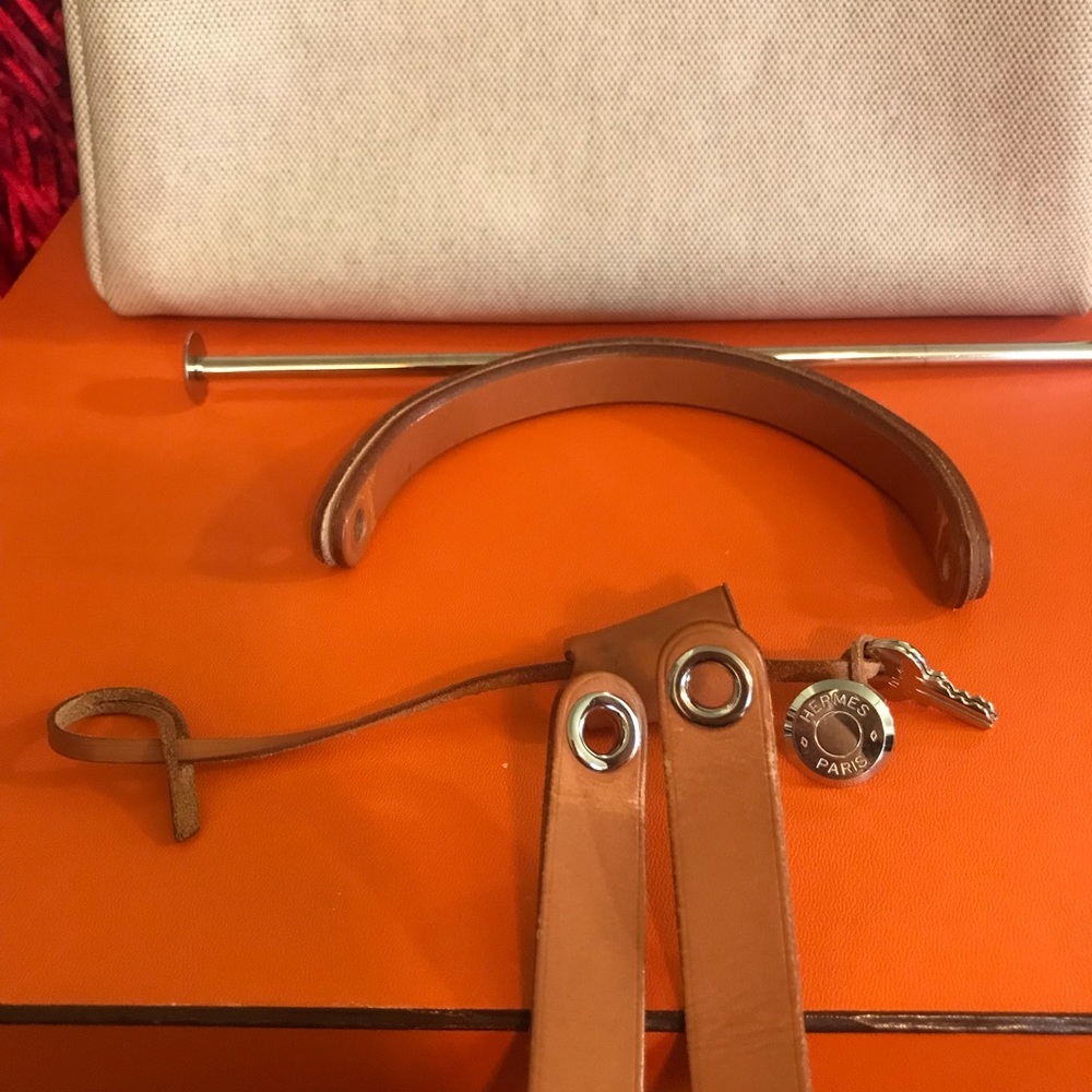 Hermes Herbag Pm with change bag - Picture 13 of 16